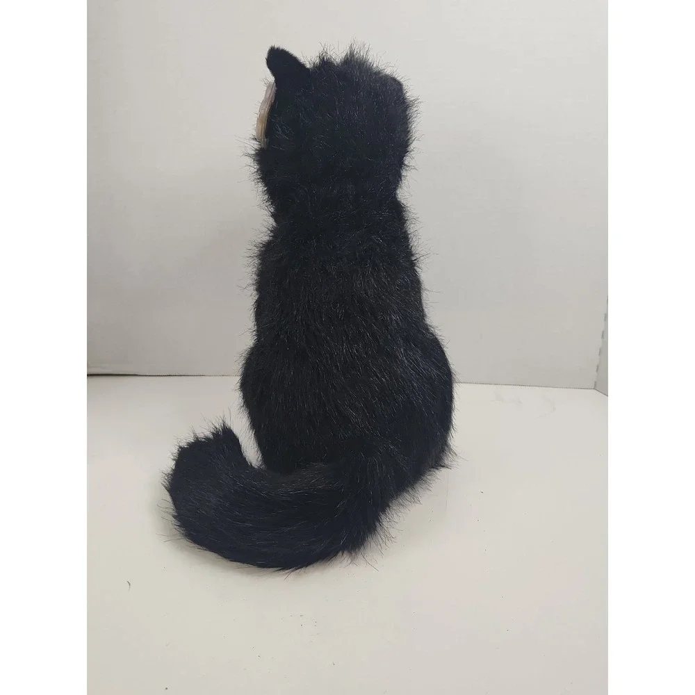 Vintage Ty Classic Shadow Black Cat Plush 1999 Tuxedo 12